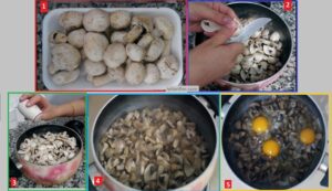 Yumurtalı Mantar Tarifi