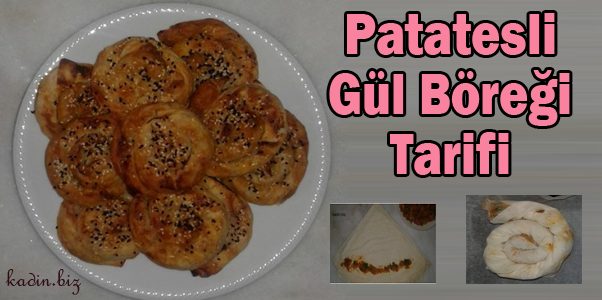 Patatesli Gül Böreği Tarifi