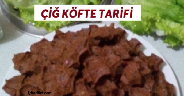 Çiğ Köfte Tarifi