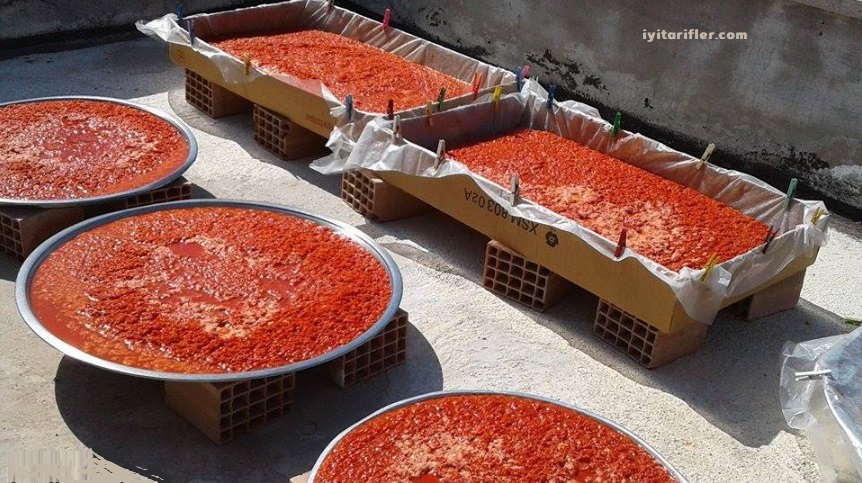 Biber Salçası Nasıl Yapılır ?