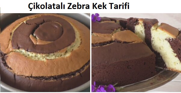 Çikolatalı Zebra Kek Tarifi