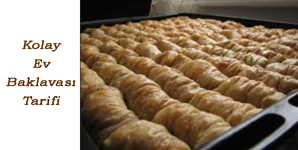 Kolay Ev Baklavası Tarifi