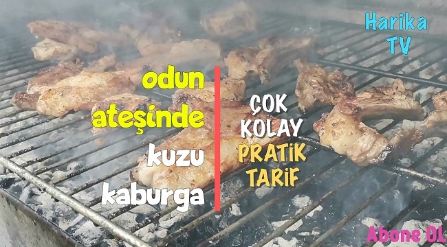 Odun Ateşinde Kuzu Kaburga Tarifi