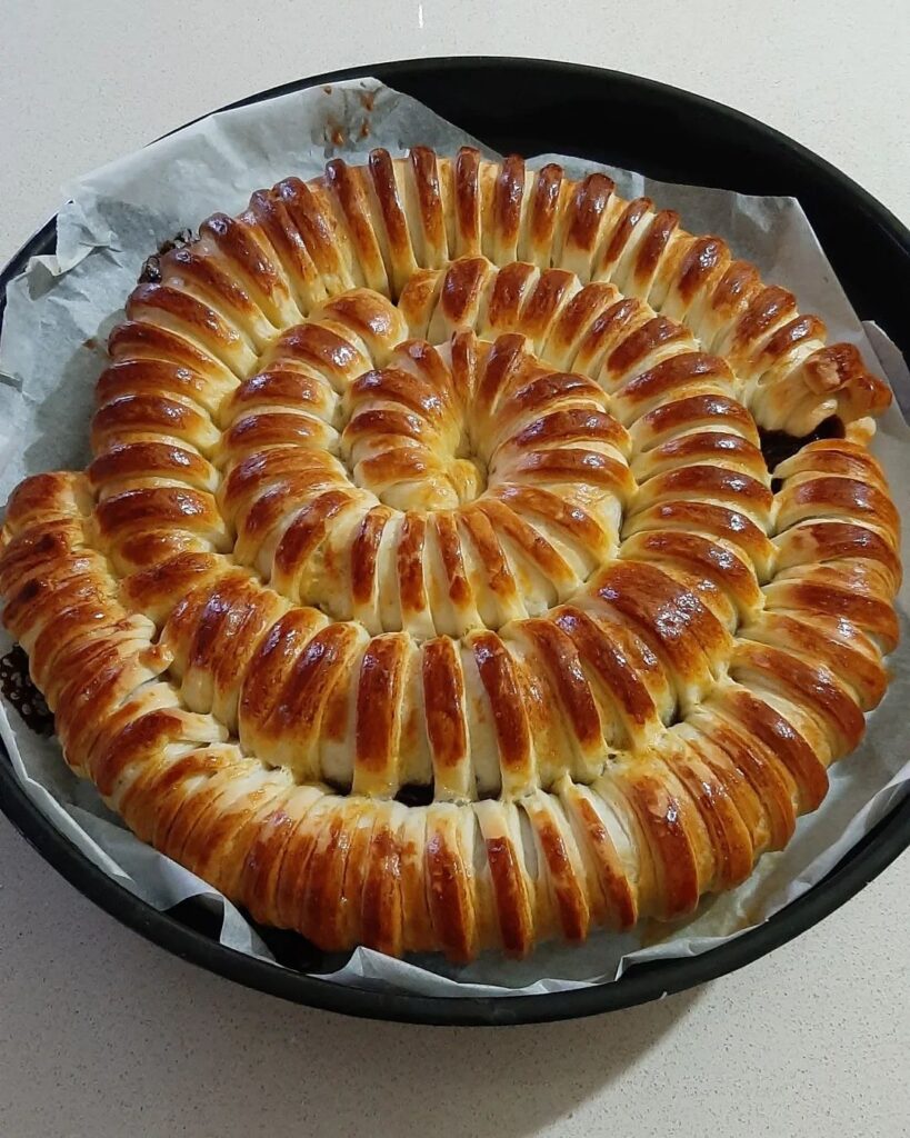 Çikolatalı Şerit Poğaça