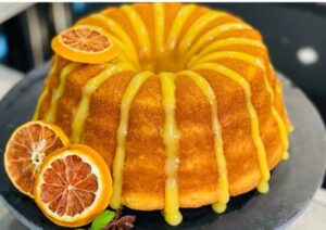 Portakallı Soslu Kek