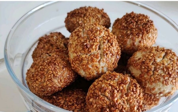 Lezzet Bombası Tahinli Susamlı Kurabiye