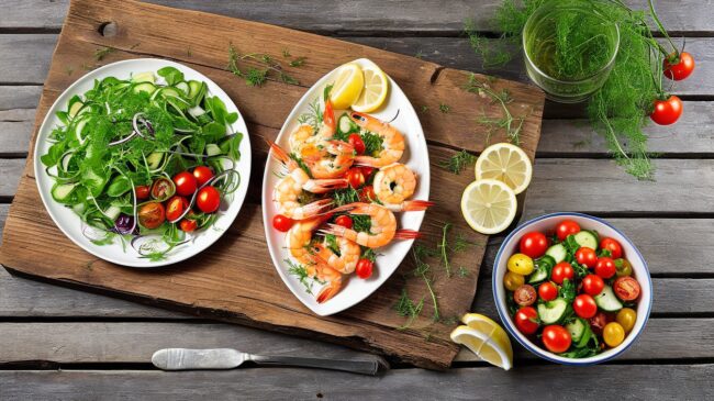 Fırında Karides Yanına Ne Gider?