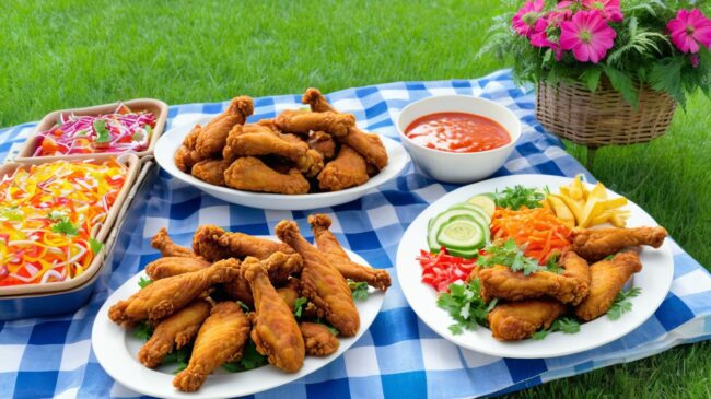 Kanat Kızartması Yanına Ne Gider?