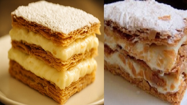 Kremalı Milföy Tatlısı Tarifi