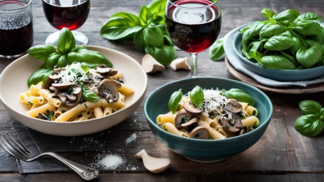 Mantarlı Makarnanın Yanına Ne Gider ?