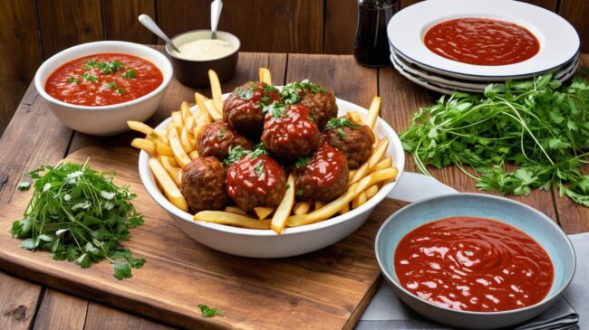 Patates Kızartması Köfte Yanına Ne Gider?