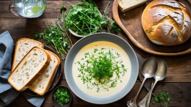 Sütlü Çorba Yanına Ne Gider ?