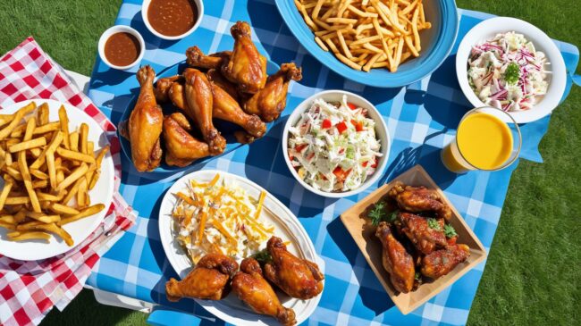 Tavuk Kanat Yanına Ne Gider?