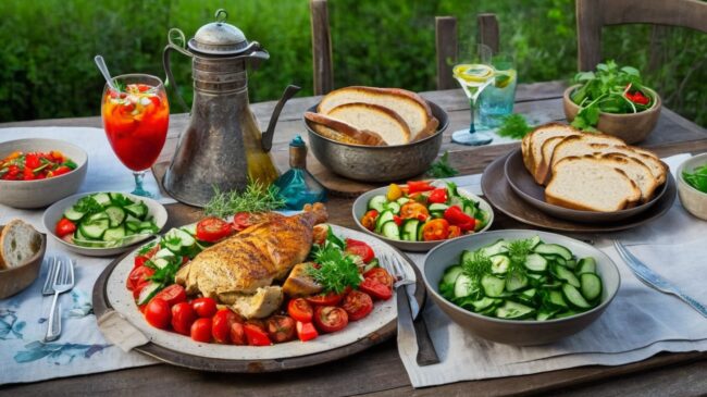 Tavuklu Keşkeğin Yanına Ne Gider?