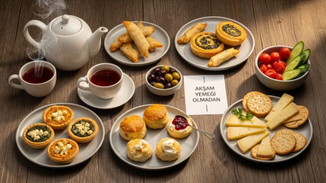 Çayın Yanında Doyurucu Şeyler: “Akşam Yemeği Olmadan” Doy