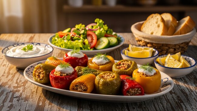 Dolma Biberin Yanına Ne Gider?