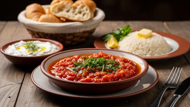 Domates Yemeğinin Yanına Ne Gider?