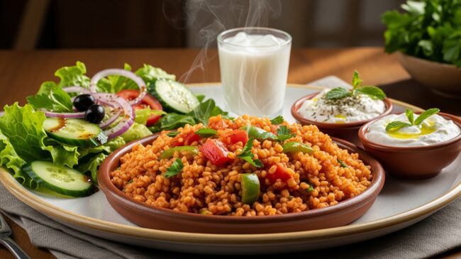 Domatesli Bulgur Pilavın Yanına Ne Gider?