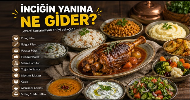 İnciğin Yanına Ne Gider?