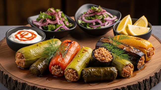 Karışık Dolma Yanına Ne Gider?