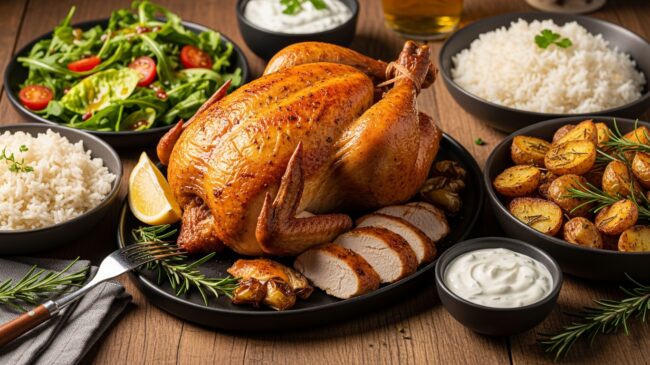 Kızarmış Tavuk Yanına Ne Gider?