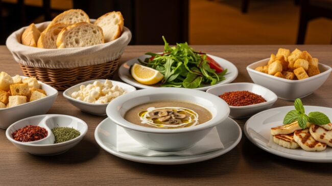 Mantar Çorbasının Yanına Ne Gider?