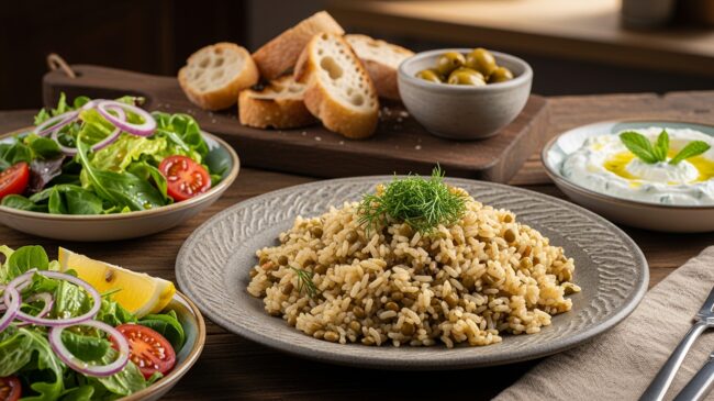 Yeşil Mercimek Pilavının Yanına Ne Gider?