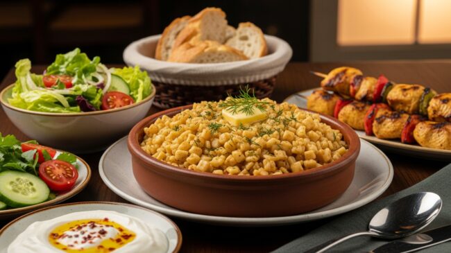 Erişte Pilavının Yanına Ne Gider?