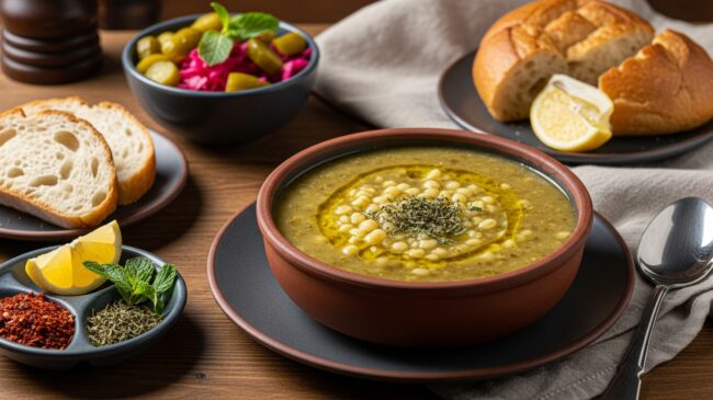 Erişteli Yeşil Mercimek Çorbası Yanına Ne Gider?