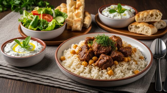 Etli Nohutlu Pilav Yanına Ne Gider?