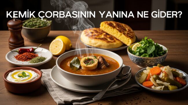 Kemik Çorbasının Yanına Ne Gider?