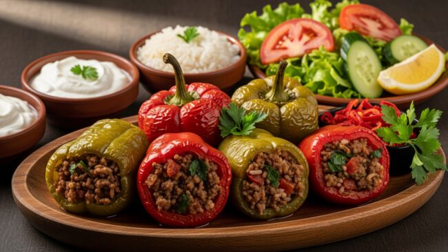 Kıymalı Biber Dolmasının Yanına Ne Gider?