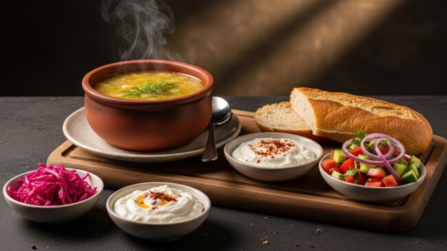 Lahana Çorbasının Yanına Ne Gider?