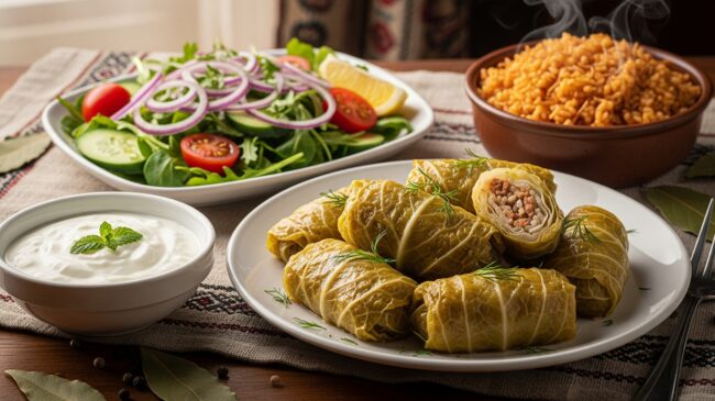 Lahana Dolmasının Yanına Ne Gider?