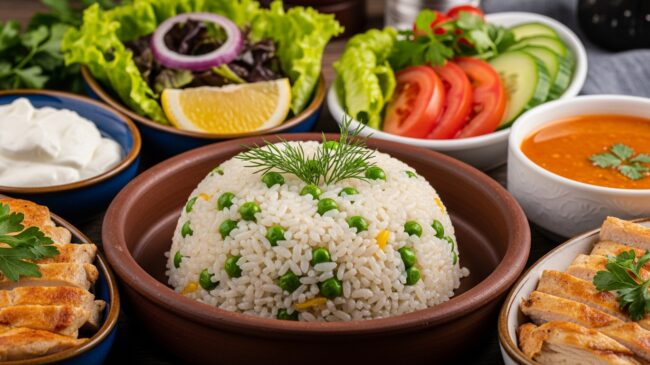 Bezelyeli Pilav Yanına Ne Gider?