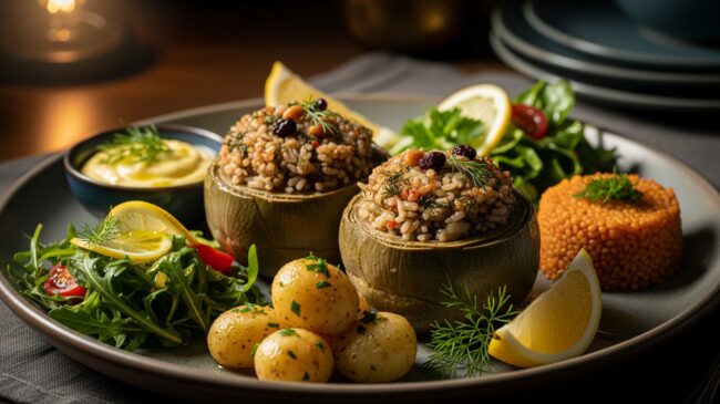 Enginar Dolması Yanına Ne Gider?