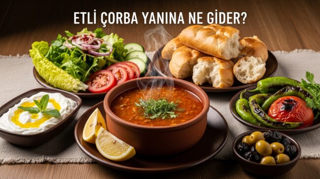 Etli Çorba Yanına Ne Gider?