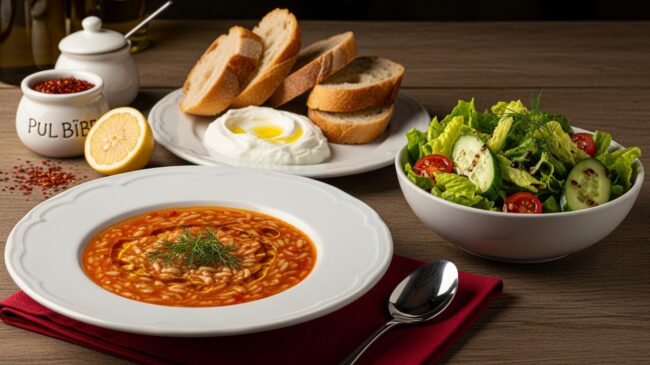 Arpa Şehriye Çorbası Yanına Ne Gider?