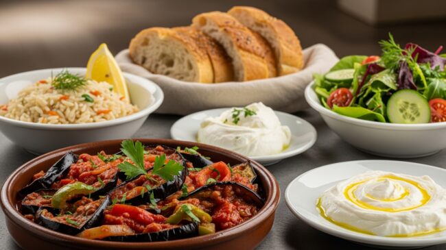 Közlenmiş Patlıcan Yemeği Yanına Ne Gider?