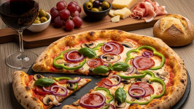 Pizza Şarap Yanına Ne Gider?