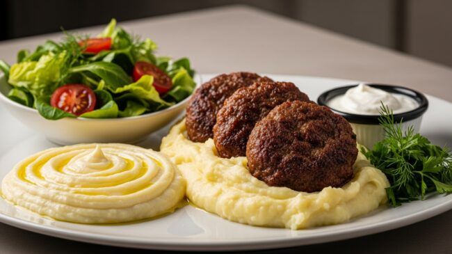 Püreli Köfte Yanına Ne Gider?