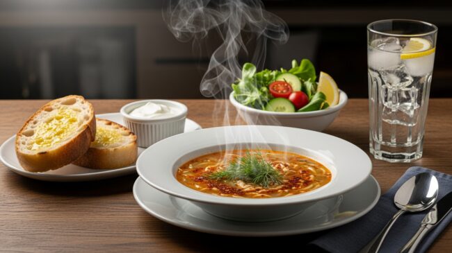 Tavuklu Şehriye Çorbası Yanına Ne Gider?