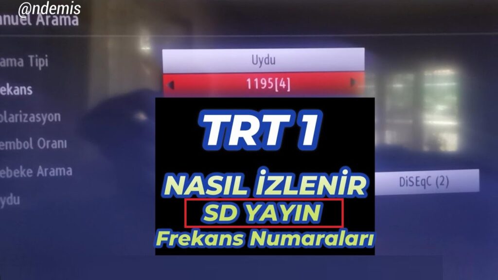 TRT 1 Sinyal Yok Sorunu Nasıl Çözülür ?