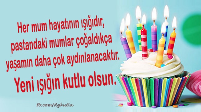 Doğum Günü Kutlama Resimli Mesajları