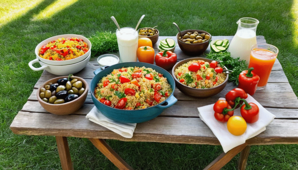 Domatesli Biberli Bulgur Pilavı Yanına Ne Gider ?