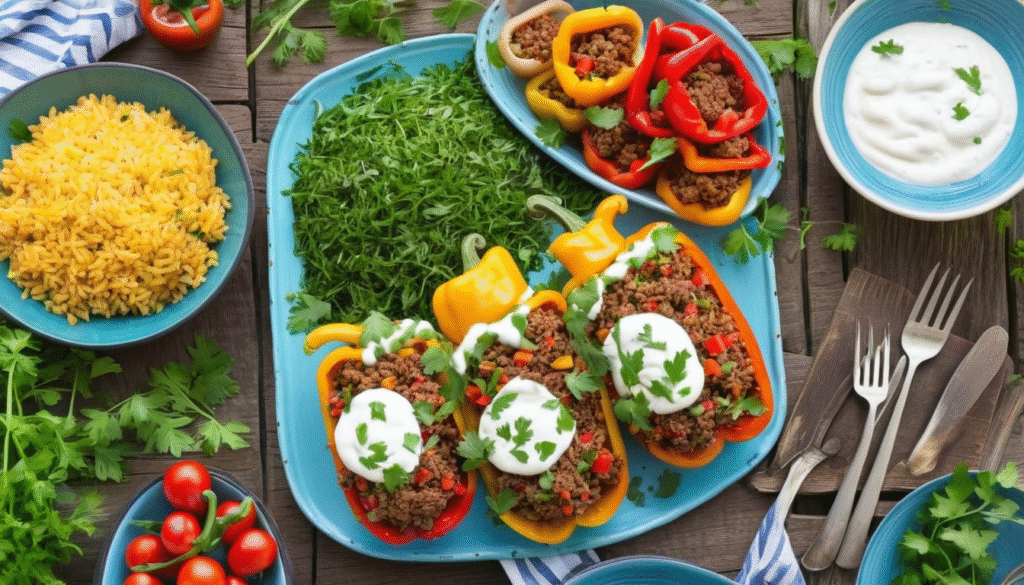 Etli Dolma Biberin Yanına Ne Gider ?