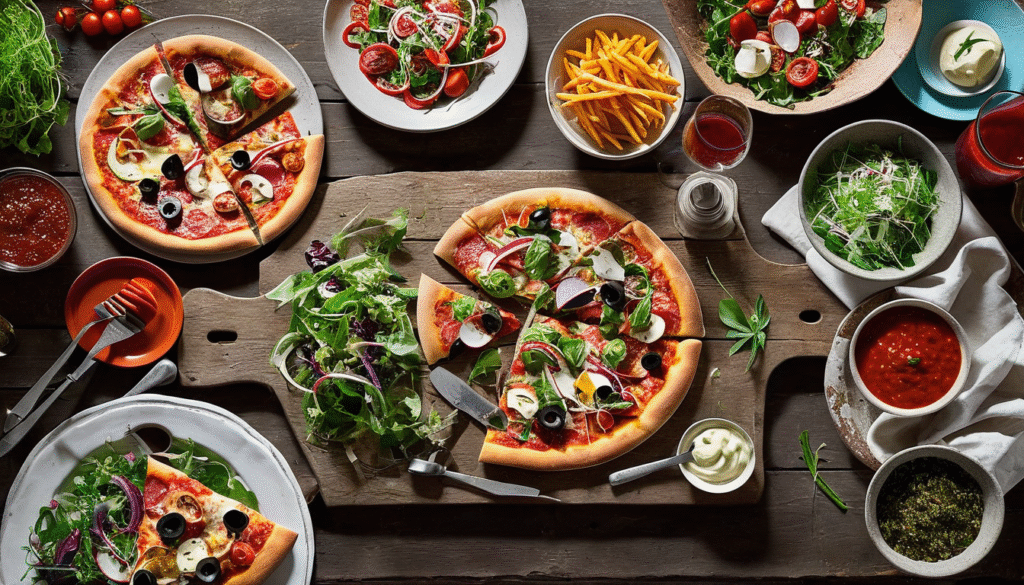 Evde Pizza Yanına Ne Gider?