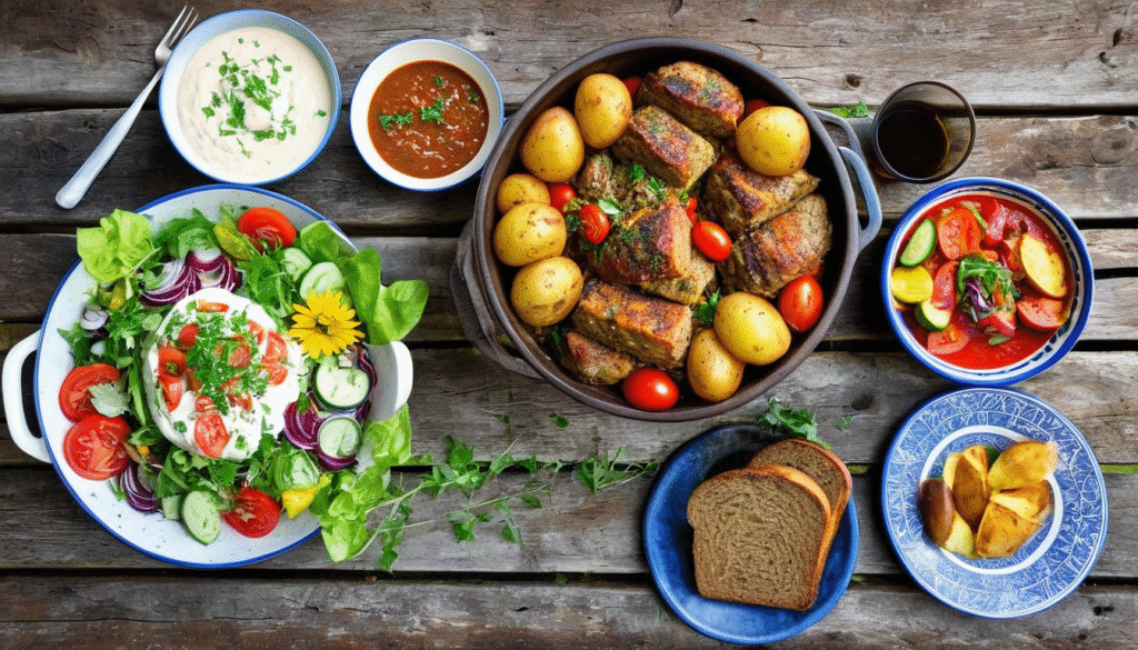 Güveçte Köfte Yanına Ne Gider ?