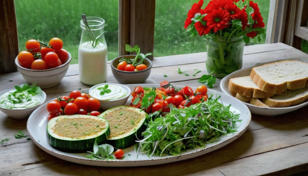 Kıymalı Kabak Dolmasının Yanına Ne Gider ?