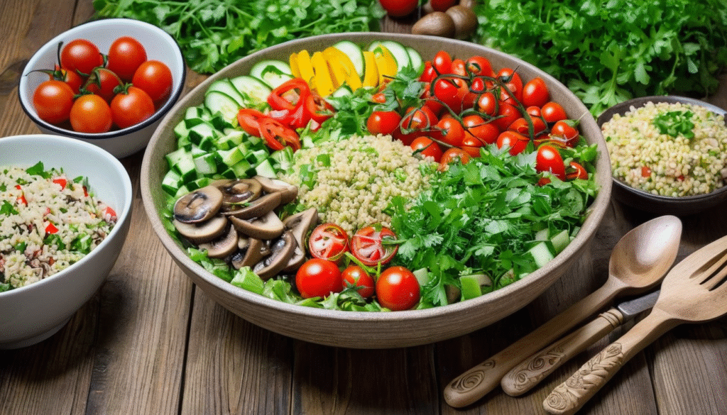 Mantarlı Bulgur Pilavı Yanına Ne Gider ?